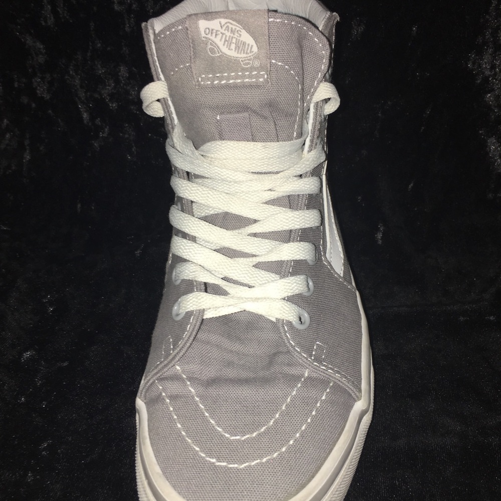 Grey Off The Wall Vans